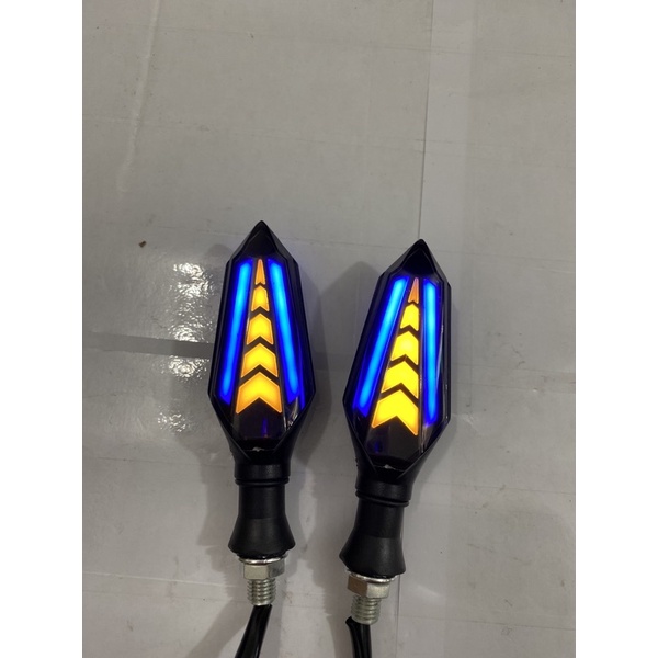 sen motor variasi running 2 warna led byson rxking vixion dtracker crf wr klx dll-sen 2sisi led 2 wrn