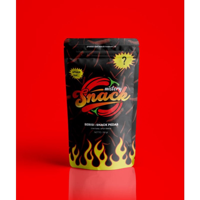 

makanan ringan pedas/snack pedas dari mistery snack