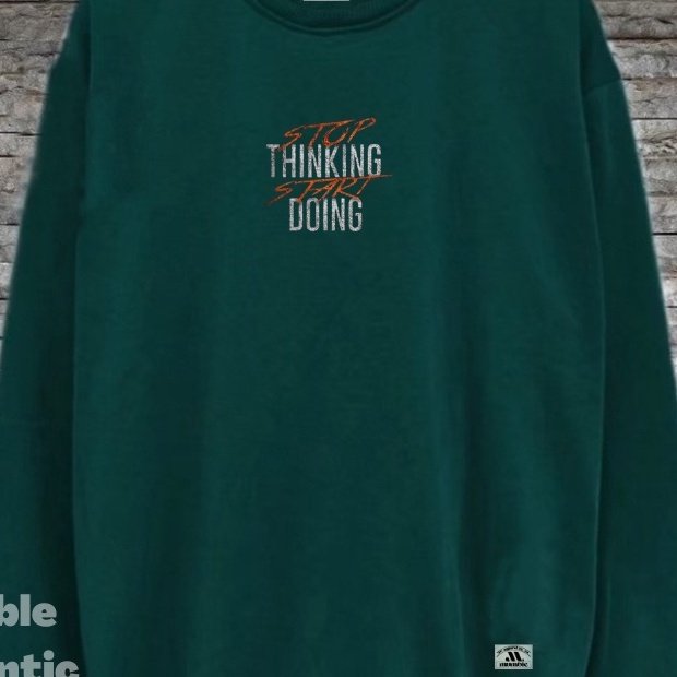 COD Sweathsir Switer Oblong Pria Wanita Oversize Aesthetic bandung Unisex Terlaris 2022  Krneck Hitam