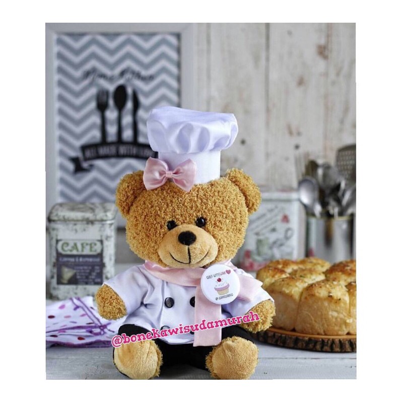 

Small Bear Brown Alcio costum profesi uk.23cm