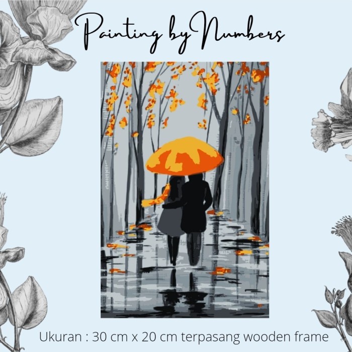 

Produk Terbaru Diy Painting By Number 30X20Cm Kerajinan Tangan - Romantic Umbrella