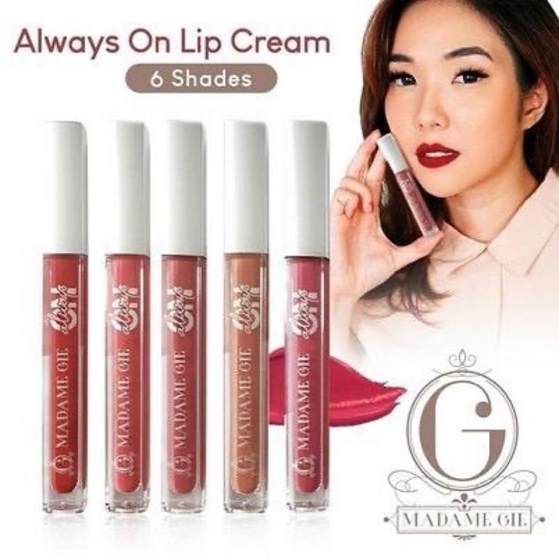 MADAME GIE ALWAYS ON LIP CREAM