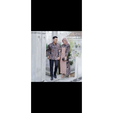 COD TERMURAH GAMIS BATIK COUPLE MAHARANI