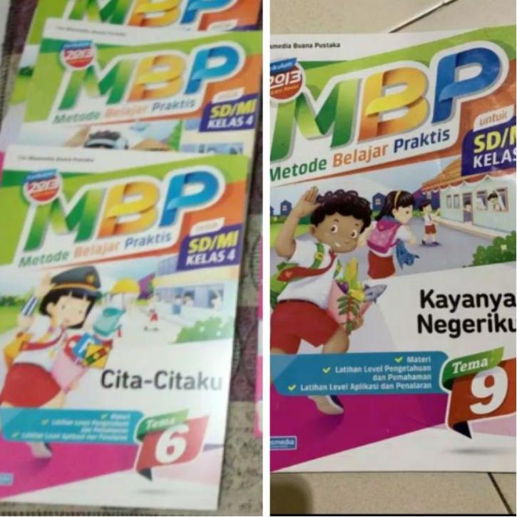 BAYAR DITEMPAT✔️Buku MBP SD/MI kelas 4 Tema 1-9 Masmedia|RA4