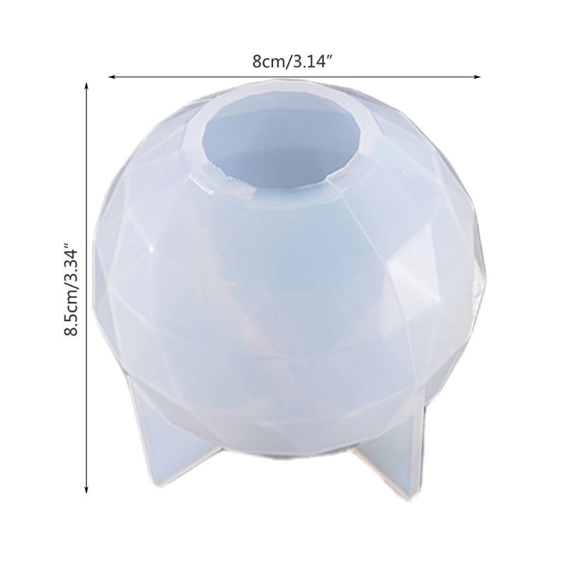 SIY  Epoxy Decorative Resin Mold Transparent Crystal Ball Casting Silicone DIY Mould