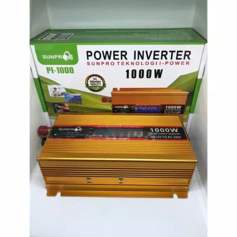 POWER INVERTER SUNPRO DC to AC INVERTER 1000WATT INVERTER 1000 Watt