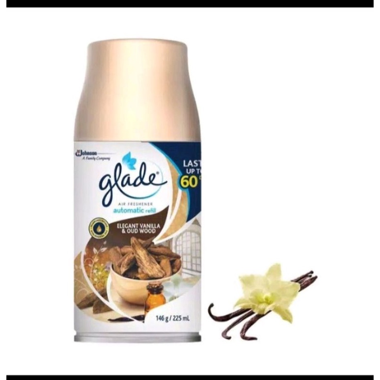 Glade automatik reffil 225 vanilla out wood
