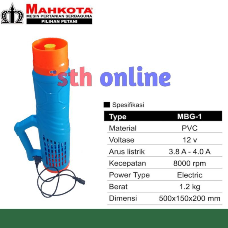 Booster/Mist Blower Elektrik Sprayer | MAHKOTA