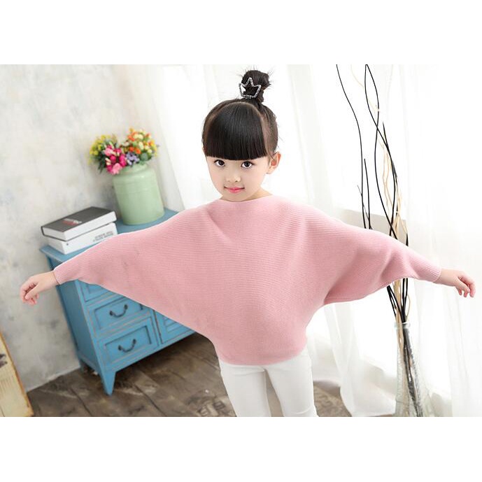 LASPER BLOUSE BATWING KIDS /BAJU RAJUT ANAK TERBARU