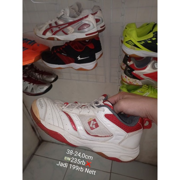 Sepatu Badminton Kumpoo Second Original