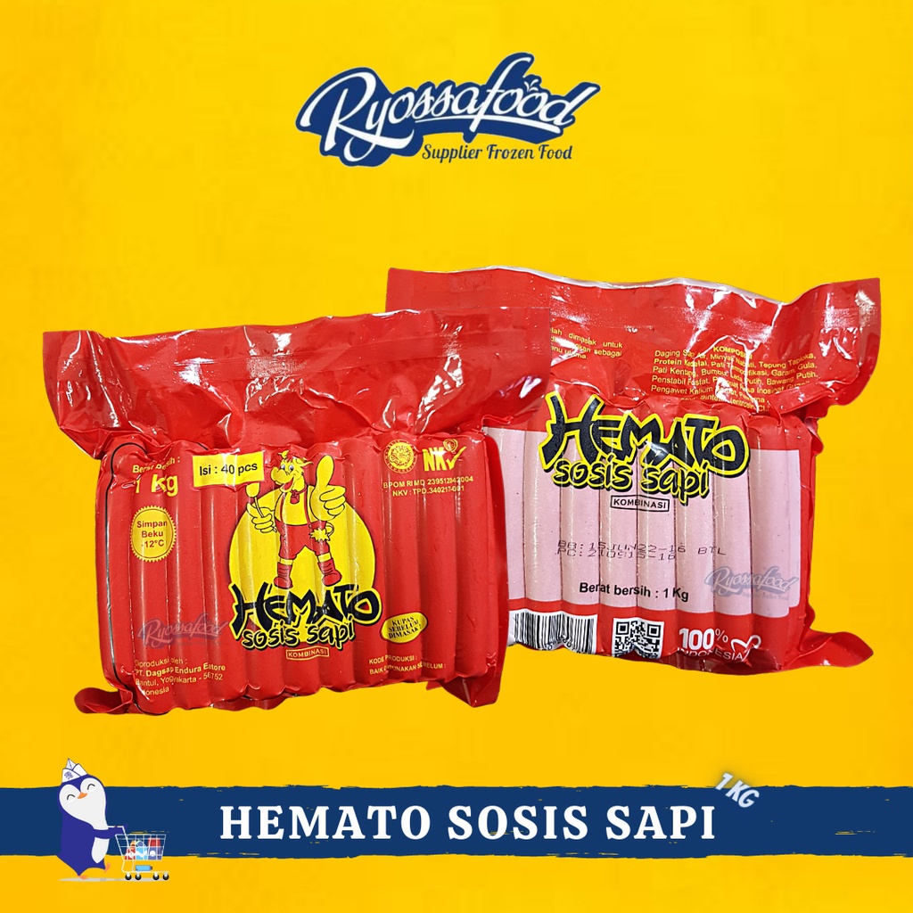 

Hemato Sosis Sapi 1kg