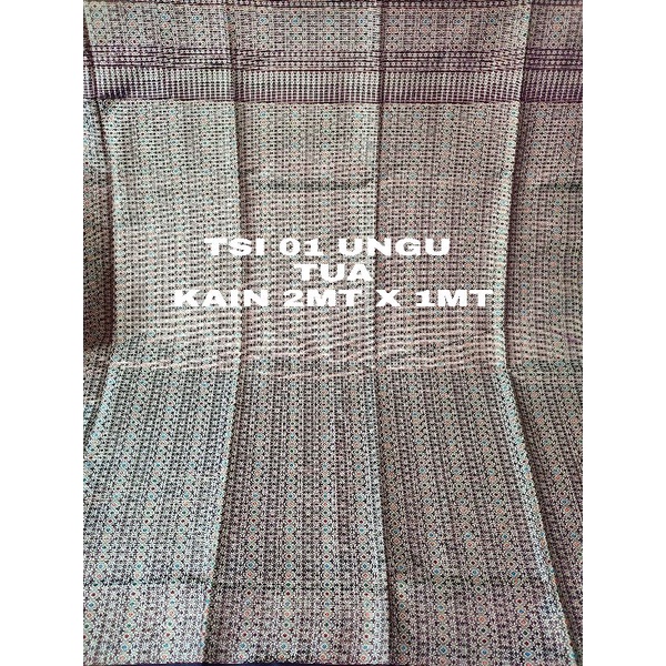 kain songket lilit tradisional TANPA selendang