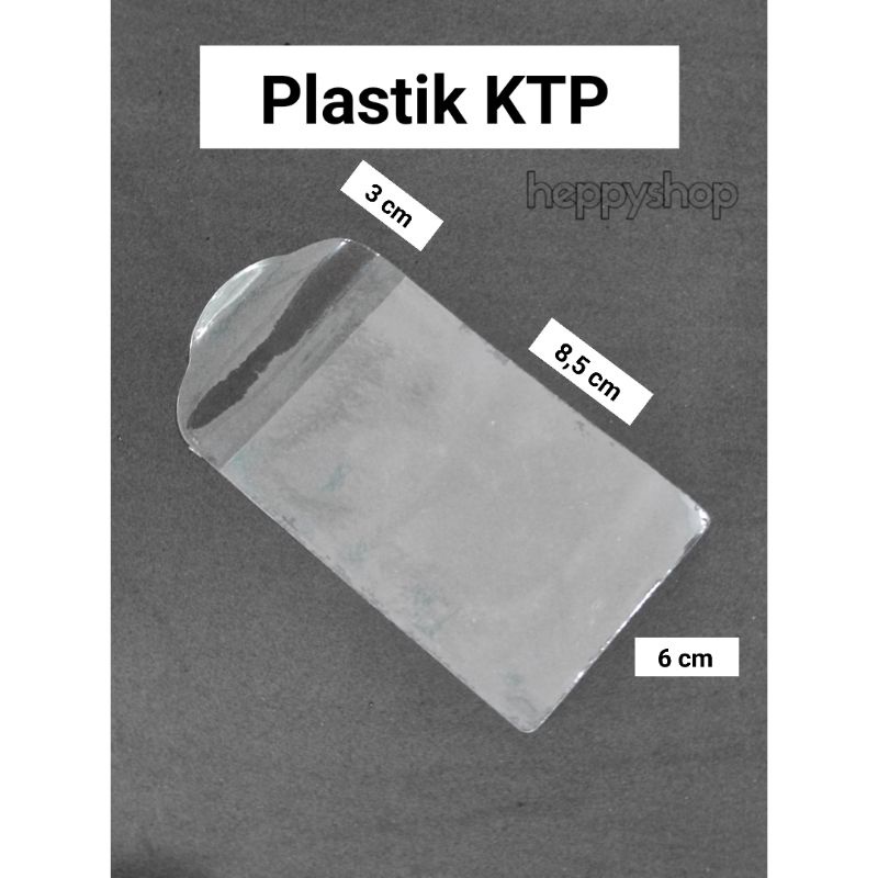 

Plastik KTP, Sampul Plastik KTP, Plastik Kartu