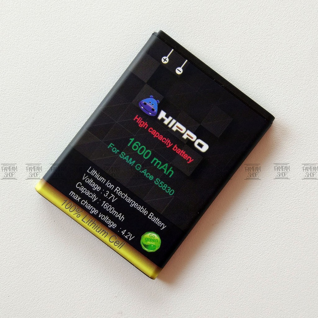 Baterai Hippo Double Power Original Samsung Galaxy Young 1 Duos S6310 S6102 Ori Batre Batrai Hipo