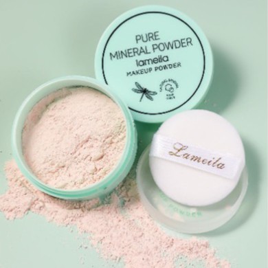 LAMEILA Pure Mineral Powder Make up Powder (Daun) DJ 3607