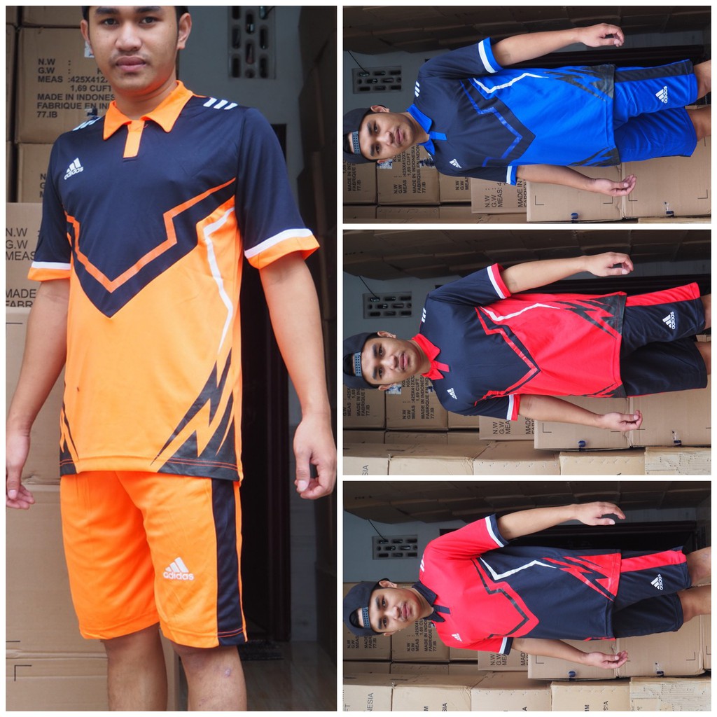 STELAN TEAM BOLA FUTSAL BAJU JERSEY TIM KOSTUM ADIDAS