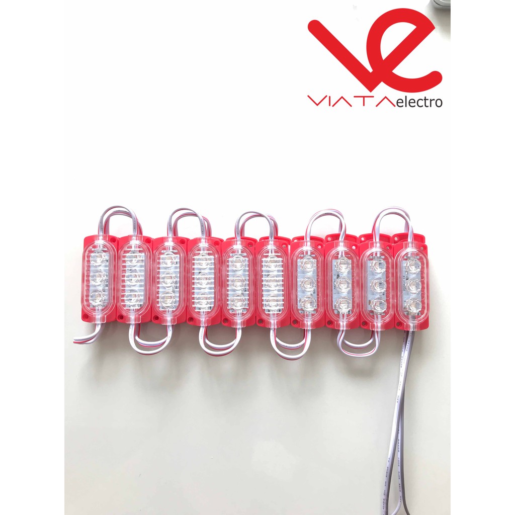 LED ULTRASONIC  3 MATA 12 &amp; 24V LED KOTAK TRUK LED MODUL 3 MATA ULTRASONIC 12 - 24V