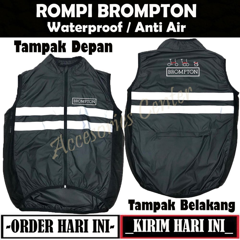 SALE Rompi BROMPTON Bersepeda Bermotor Olahraga