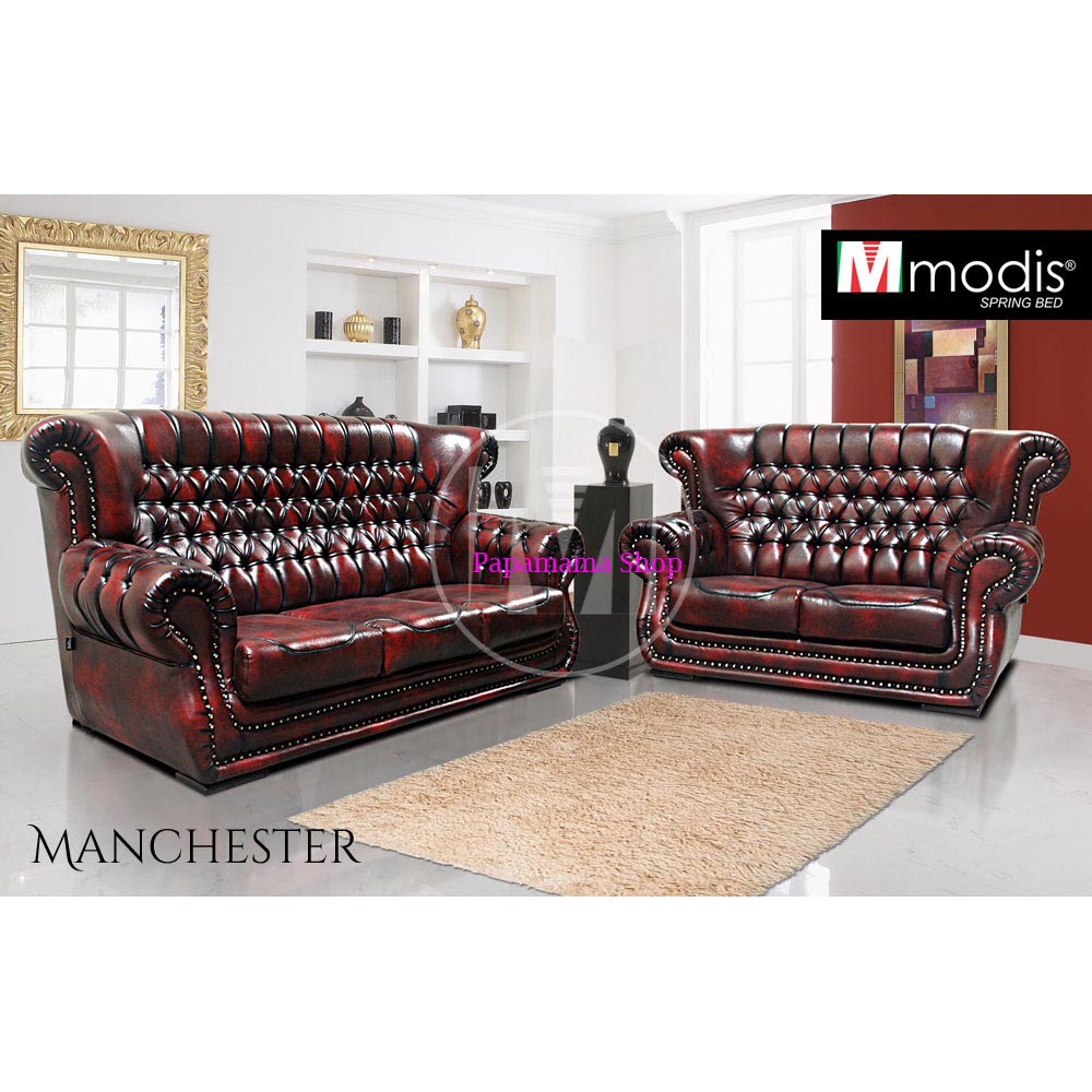 Sofa Tamu Modis Manchester - Sofa Tamu Minimalis Mewah 321 Person - Medan