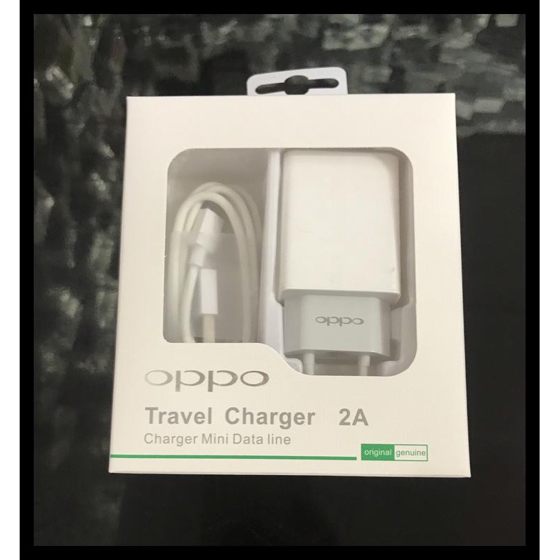 Charger Oppo Micro 2A Ori Charger Oppo 2A Micro Original