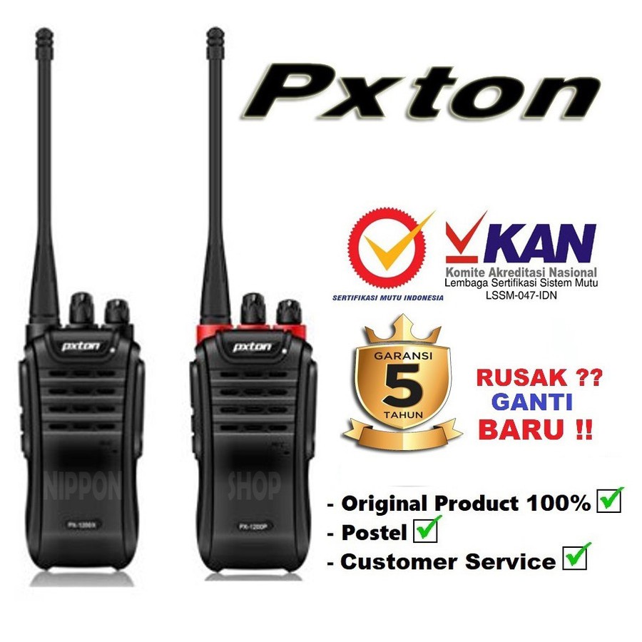 HT pxton 1200X ORIGINAL,GARANSI 5 TAHUN RUSAK TUKAR BARU