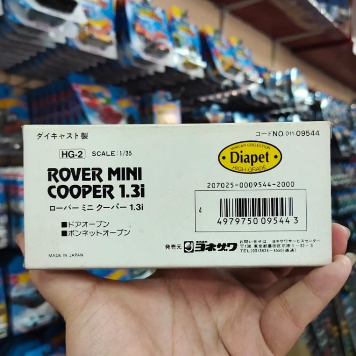 Diapet 1/35 Rover Mini Cooper 1.3i Total 311 Merah - Made in Japan