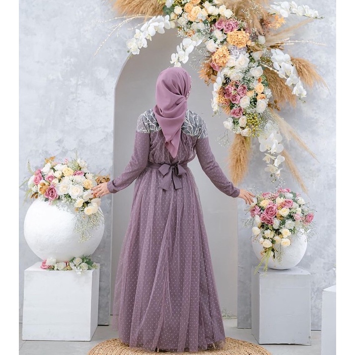 Kayyana dress gamis - Open PO