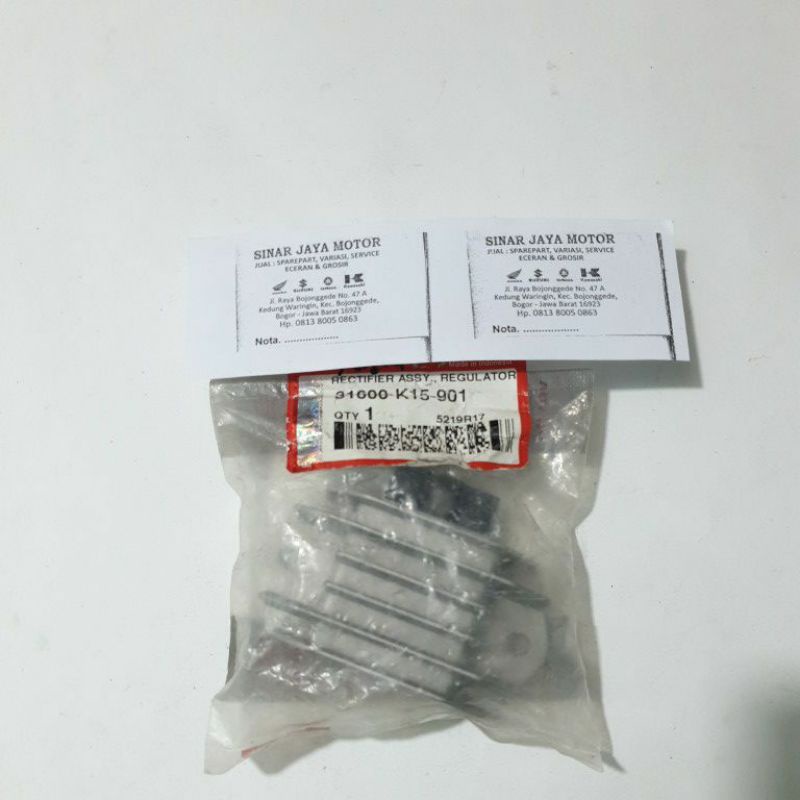 kiprok cb150r cb150 R cb 150R Honda Asli 31600-k15-901