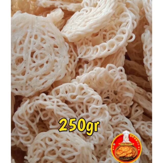

KERUPUK SARANG LEBAR MURAH 250 GR