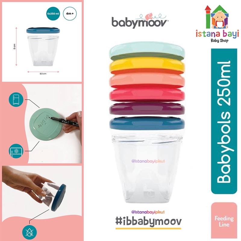 Babymoov Babybowls - Perlengkapan Makan Mpasi