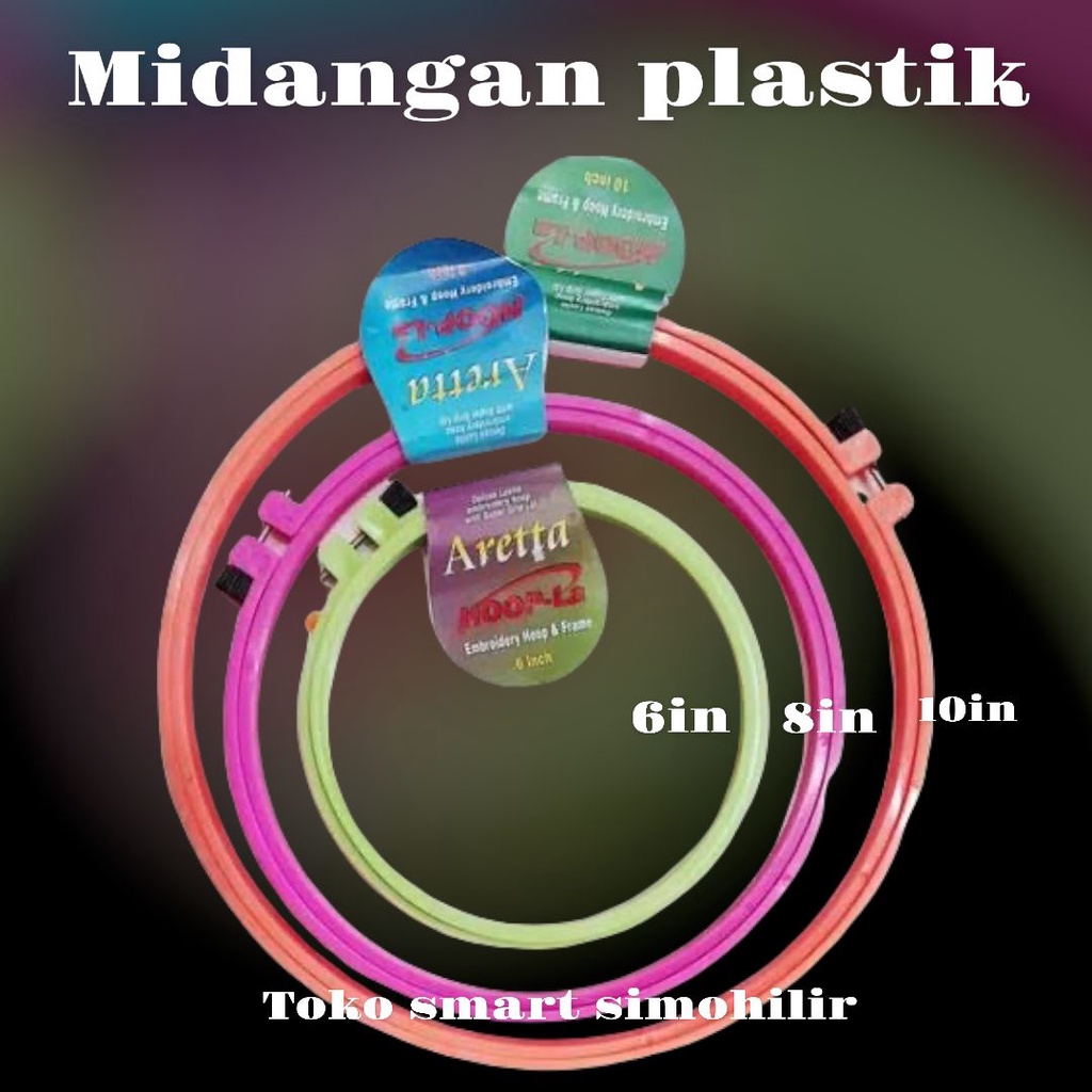 MIDANGAN PLASTIK 15CM 20CM 25CM