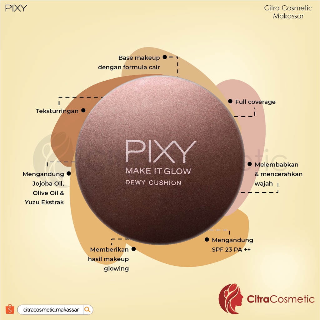 Pixy Make It Glow Dewy Cushion 15 Gr