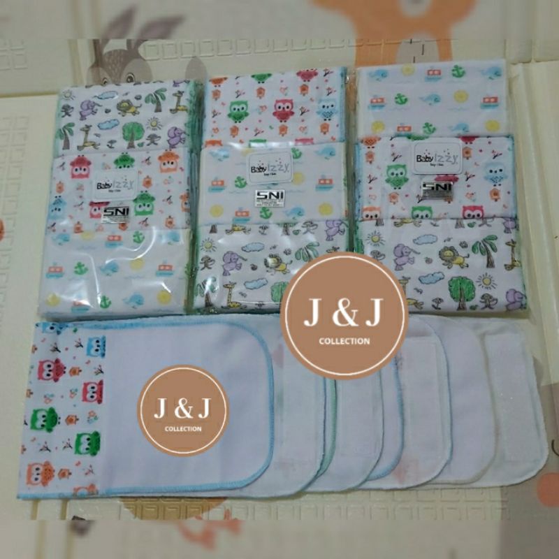 GURITA BAYI REKAT MOTIF (3PCS) / GURITA INSTAN BAYI