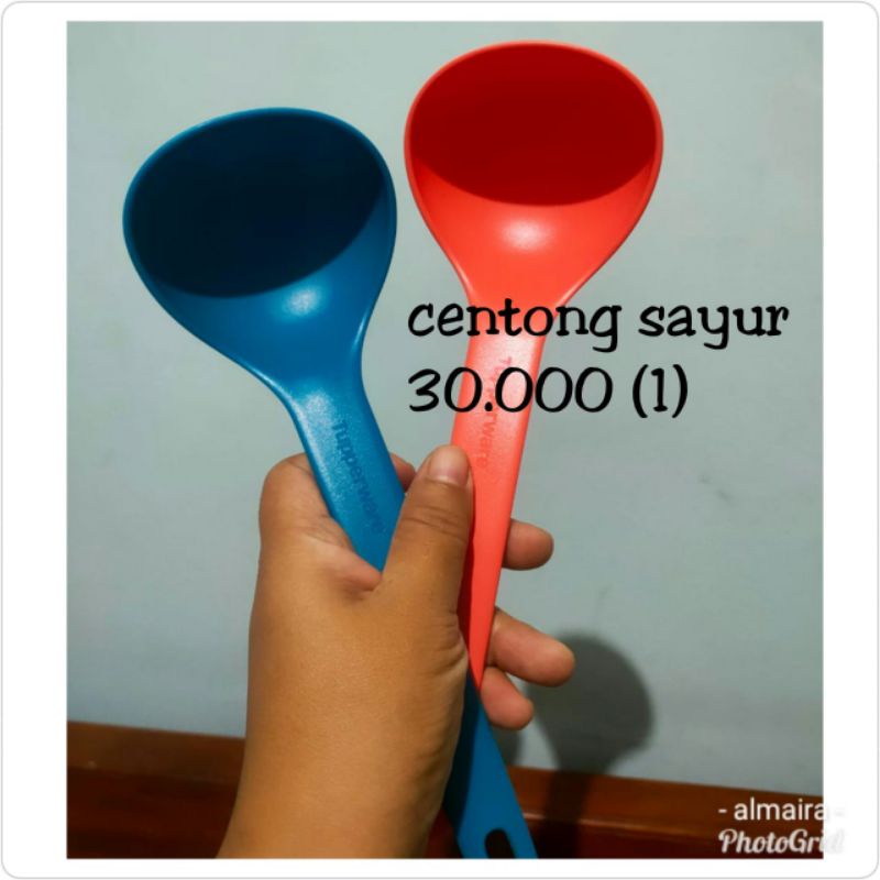Centong sayur Tupperware