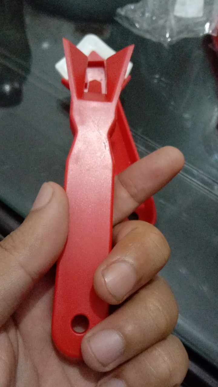 [best Quality] Alat Pembersih Perapi Lem Silikon 2 In 1 Sealant Tool Scraper