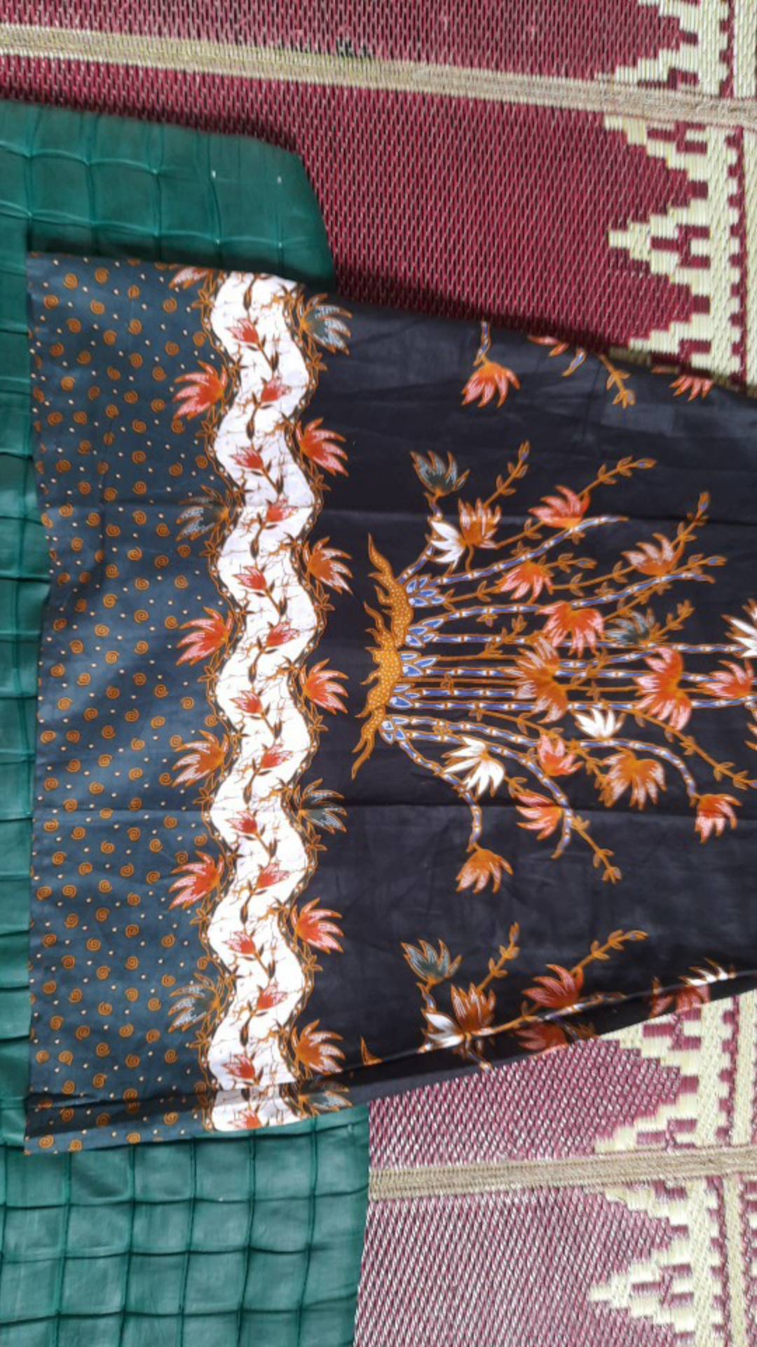 [ Bisa Cod ] Terlaris Serut Genes Jelita Tunic Navbor Yelbor Whitbor Creambor Tunik Batik Modern