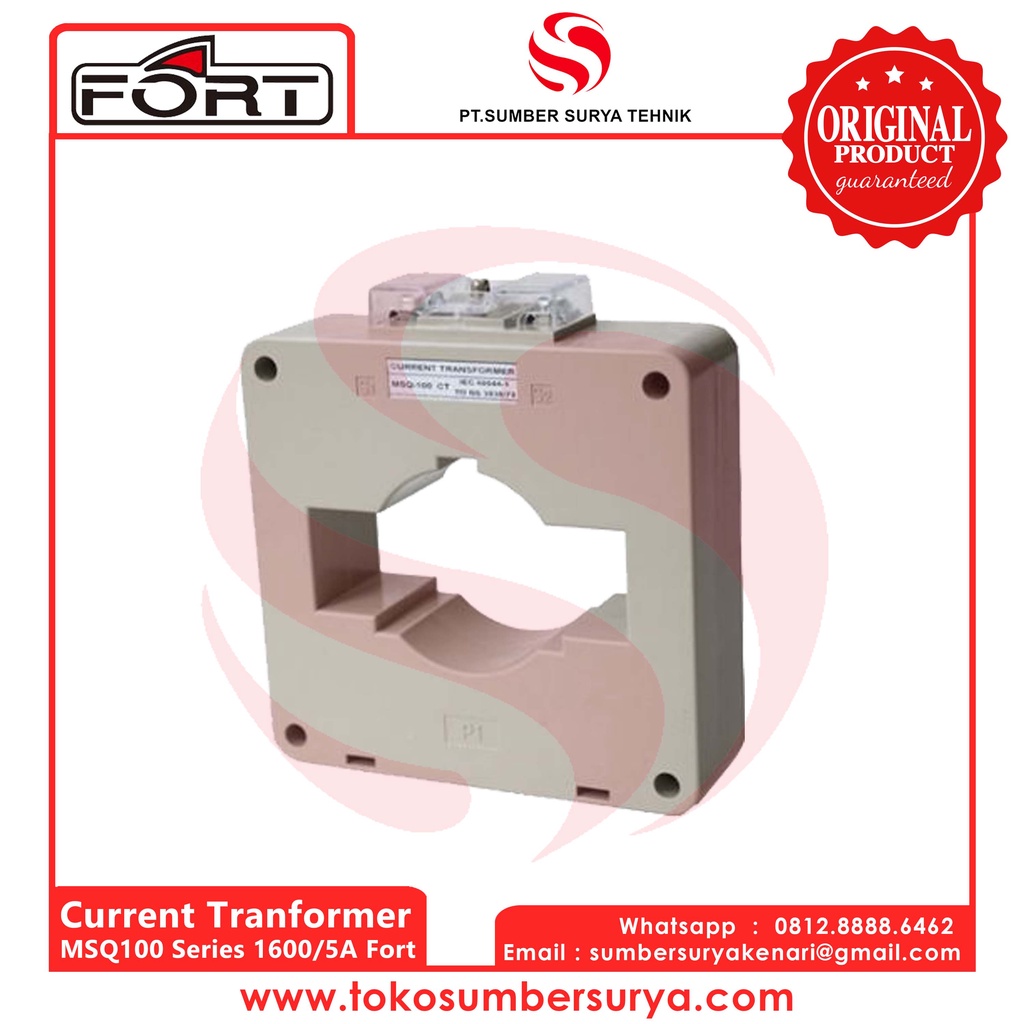 Current Tranformer MSQ-100 Series / CT MSQ100 Series 1600/5A Fort