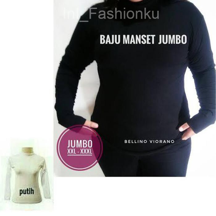 BAJU MANSET JUMBO XXL BAHAN SPANDEK MANSET WANITA PREMIUM DALAMAN KEBAYA MANSET MURAH BISA COD