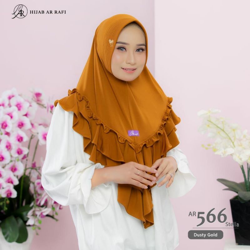 hijab bergo daily ARRAFI AR 566