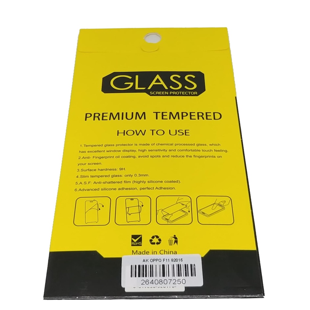 Tempered Glass Premium Pelindung Layar iPhone / Oppo