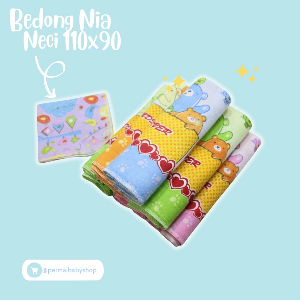 Promo !! SALE!!! BEDONG BAYI MURAH NIA 110X90 6PCS/BEDONG BAYI MURAH