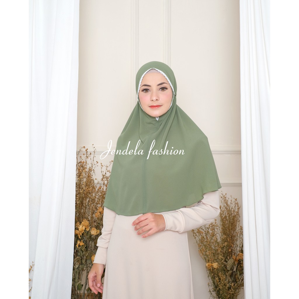 BERGO MARYAM RENDA /HIJAB INSTAN/KHIMAR PART 1