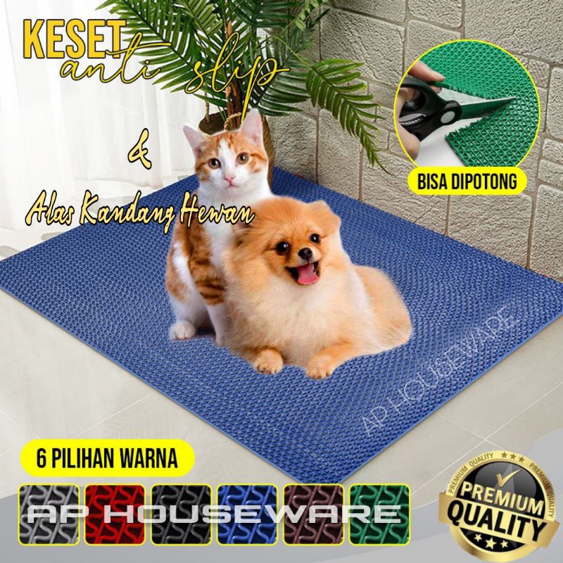 ALAS KANDANG KUCING - ANJING - REPTIL - KURA - TORTO - SUGAR GLIDER || KARPET JARING