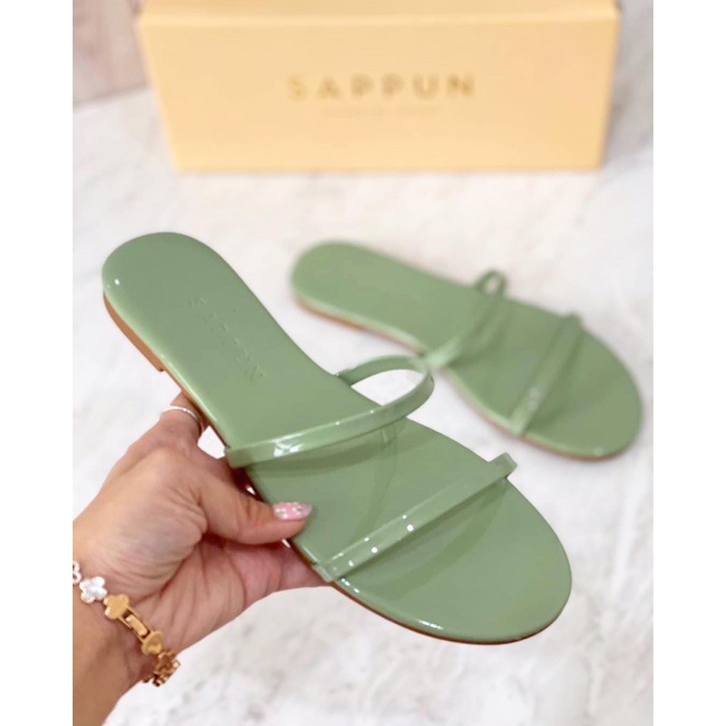 [7.7 Boombastis Sale⚡] - SANDAL FLAT WANITA SP01 SP SENDAL PREMIUM IMPORT