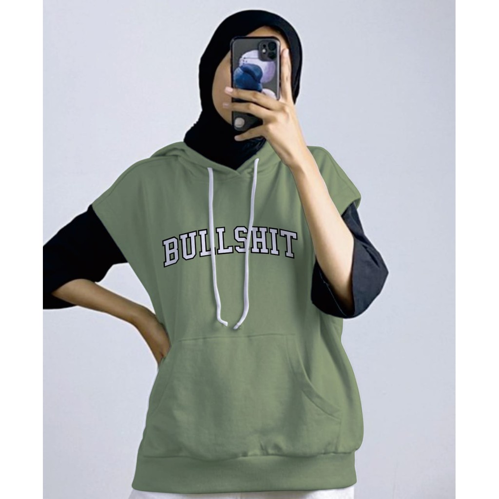 ROMPI HOODIE UNISEX BULLSH//ROMPI HOODIE PREMIUM TEBAL TERBARU,