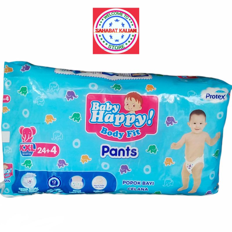 BABY HAPPY PANTS XXL24+4 PCS