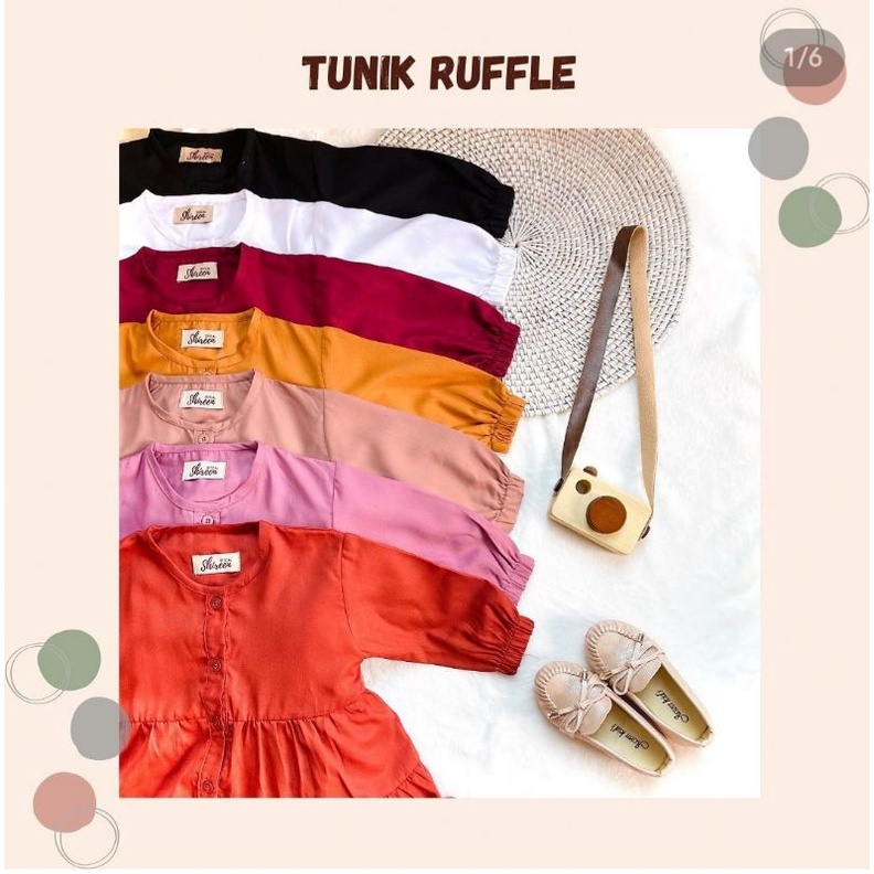 Tunik Ruffle by Shireen Aqila