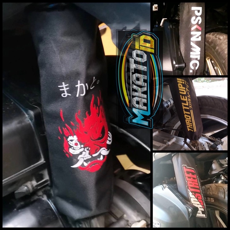 SARUNG SHOCK SOK SHOK BREAKER BELAKANG COVER MOTOR BEAT VARIO NMAX AEROX