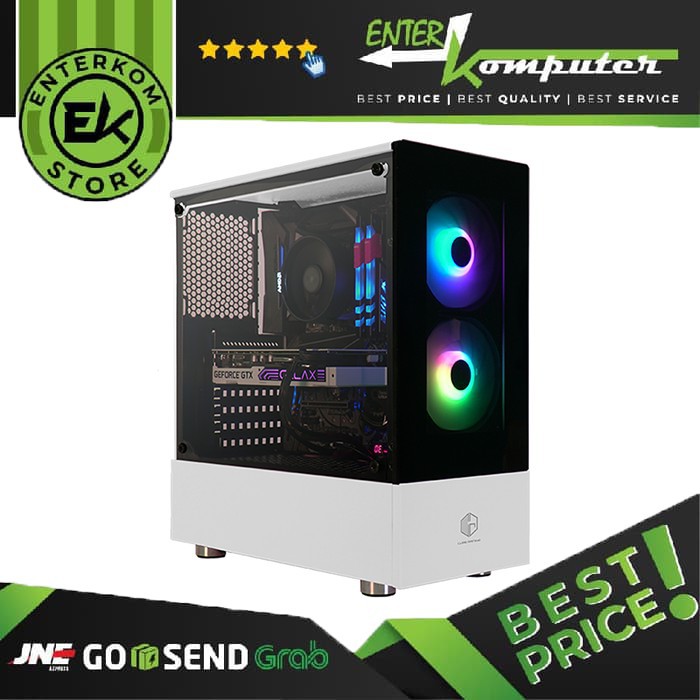 Casing PC CUBE GAMING CABAZON WHITE - ATX - TEMPERED / Casing Gaming