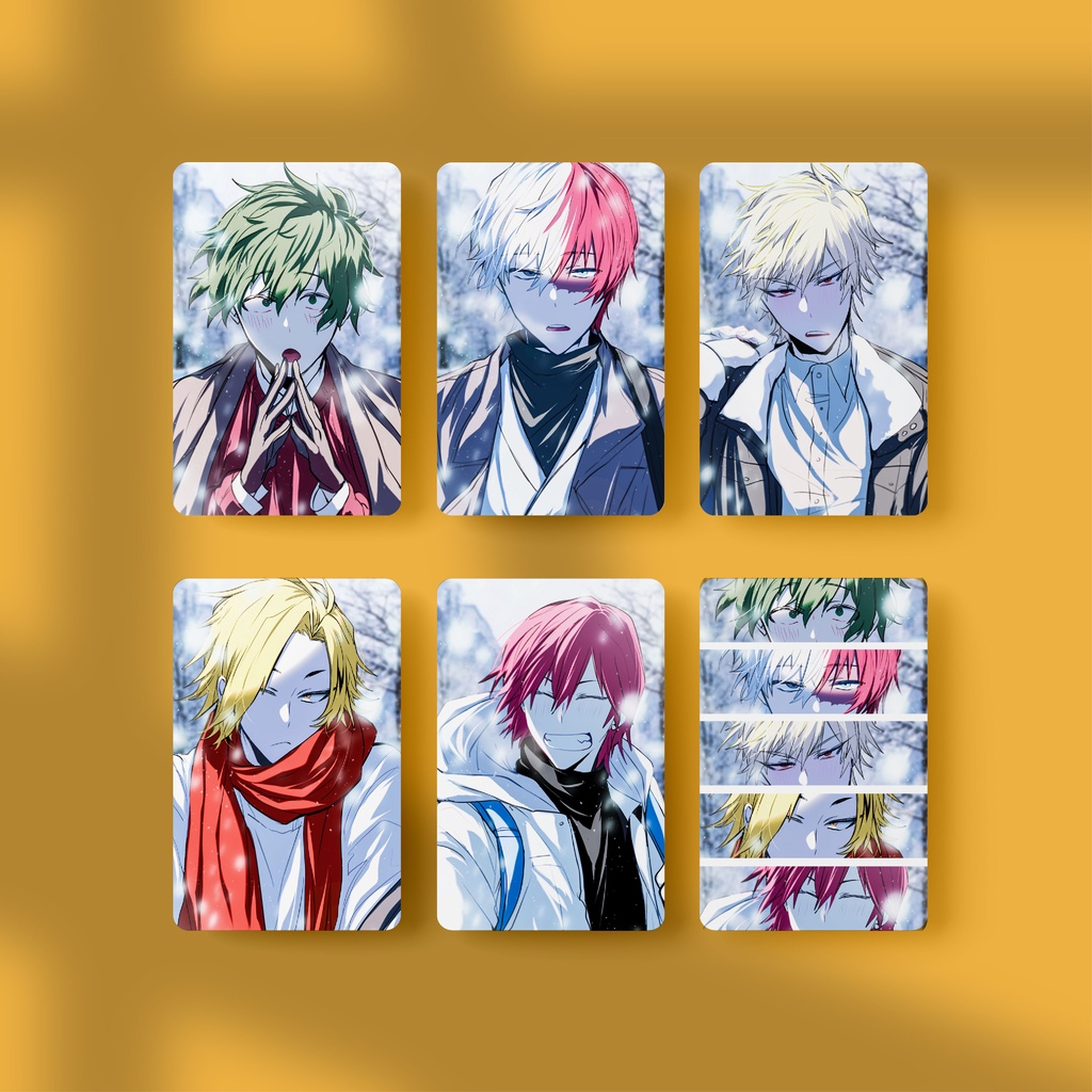 Photocard My Hero Academia Winter Version | Vol. I